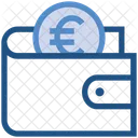 Wallet Euro Payment Icon