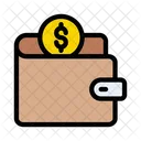 Wallet Dollar Currency Icon