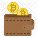 Wallet Money Bitcoin Icon