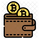 Wallet Money Bitcoin Icon