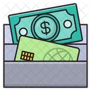 Wallet Purse Dollar Icon