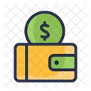 Wallet Dollar Save Icon