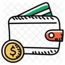 Purse Wallet Billfold Icon