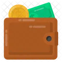 Pocketbook Wallet Billfold Icon