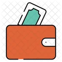 Wallet Billfold Notecase Icon