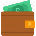 Wallet Cashnote Currency Icon