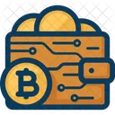 Wallet Blockchain Cryptocurrency Icon