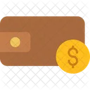 Wallet Cash Coin Icon