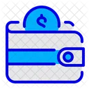 Wallet Business And Finance Dollar Coins Icon