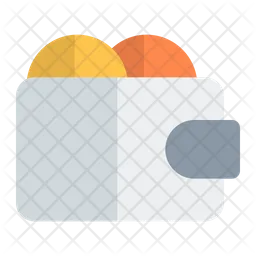 Wallet coins  Icon