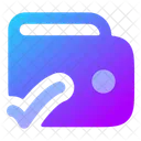 Wallet-done-  Icon