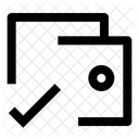 Wallet Done Success Checklist Icon