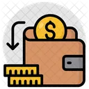Wallet Billfold Notecase Icon