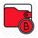 Wallet Bitcoin Blockchain Icon