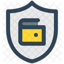 Wallet Cash Shield Icon