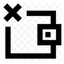Wallet Close Block Icon