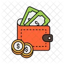 Wallet Money Cash Icon