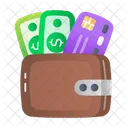 Wallet Purse Billfold Icon