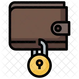Wallet Lock  Icon