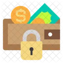 Wallet Lock  Icon