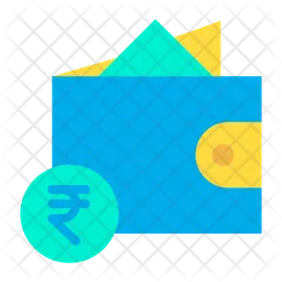 Wallet Rupees  Icon