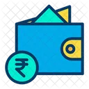 Wallet Rupees Cash Cash Icon
