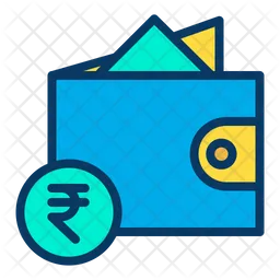 Wallet Rupees  Icon