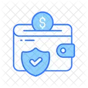 Wallet Security Safety Icon