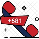 Wallis And Futuna Country Code Phone Code Icon