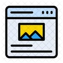 Webpage Browser Ux Icon