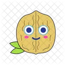 Walnut Emoji Icon