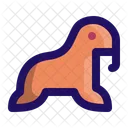 Walrus Mammal Sea Icon