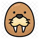Walrus Animal Wildlife Icon