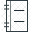 Steno Block Notizblock Symbol