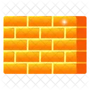 Ziegel Wand Steinmauer Symbol