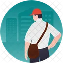 Traveling Aimlessly Wandering Person Recreational Activity Icon