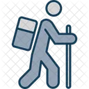 Wandern Camping Reisen Symbol