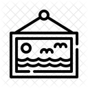 Wandkunst Dekor Rahmen Symbol