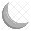 Waning Crescent Moon Crescent Moon Moon Night Icon