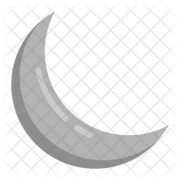 Waning Crescent Moon  Icon