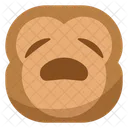 Want Monkey Emoji Icon