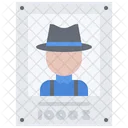 Wanted Ad Bandit Icon