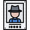 Wanted Ad Bandit Icon