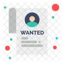 Wanted Person  Icon