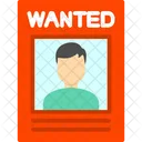 Wanted Poster Thief Wanted Icon