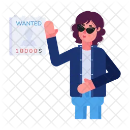 Wanted Reward  Icon