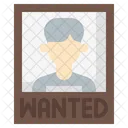 Wanted User  Icon