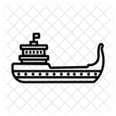 War Galley Ship Battle Icon