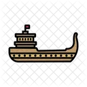 War Galley Ship Battle Icon
