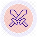War Correspondent Military Icon